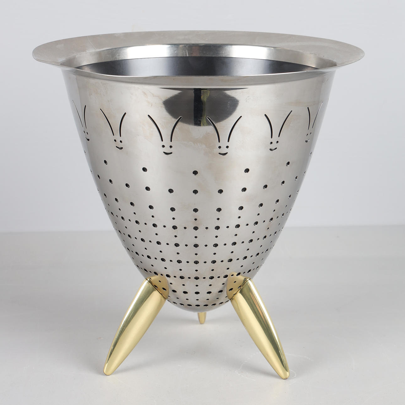 PHILIPPE STARCK. Wine cooler, Alessi, late 20th century