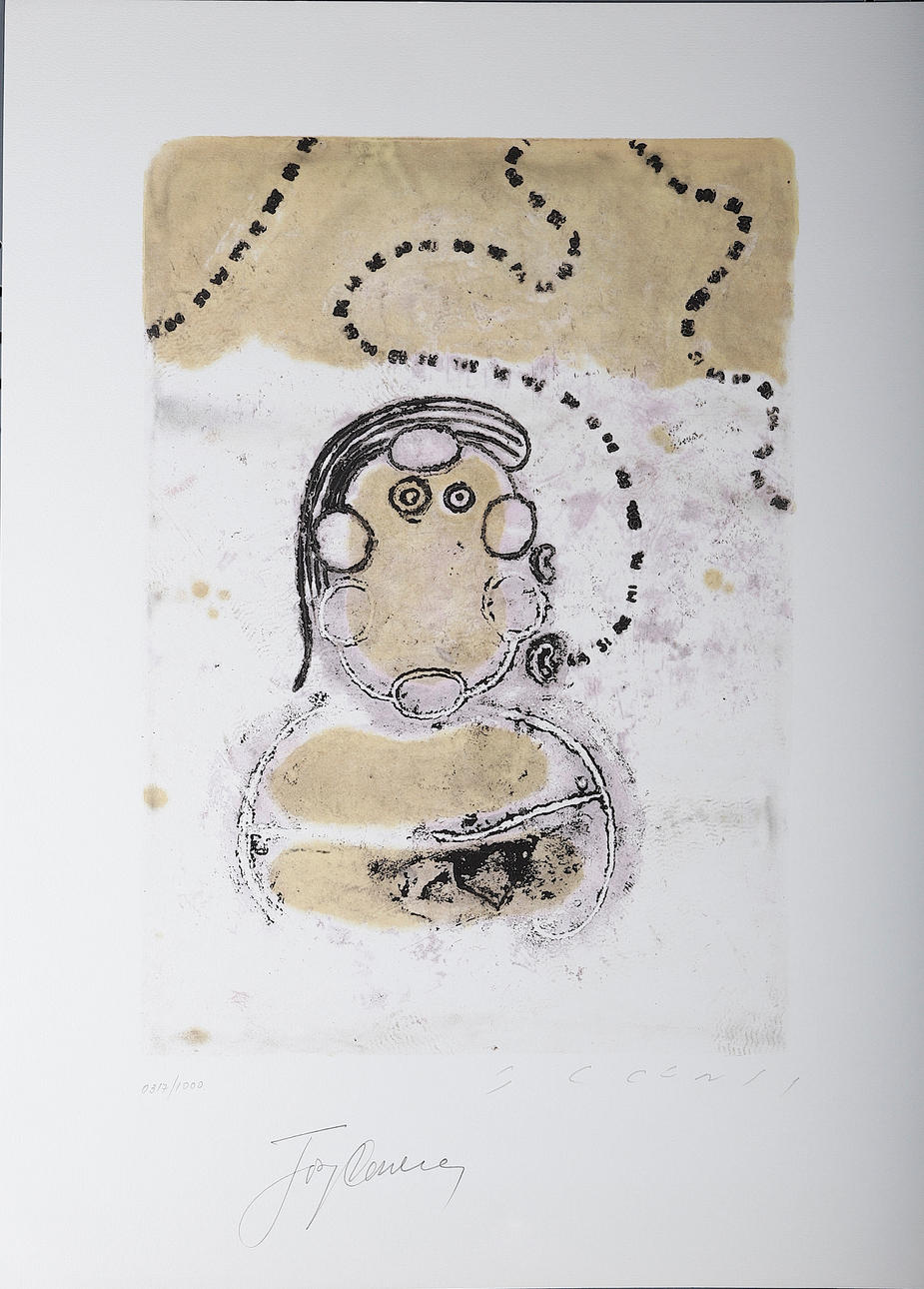 JAUME PLENSA. Sin título.