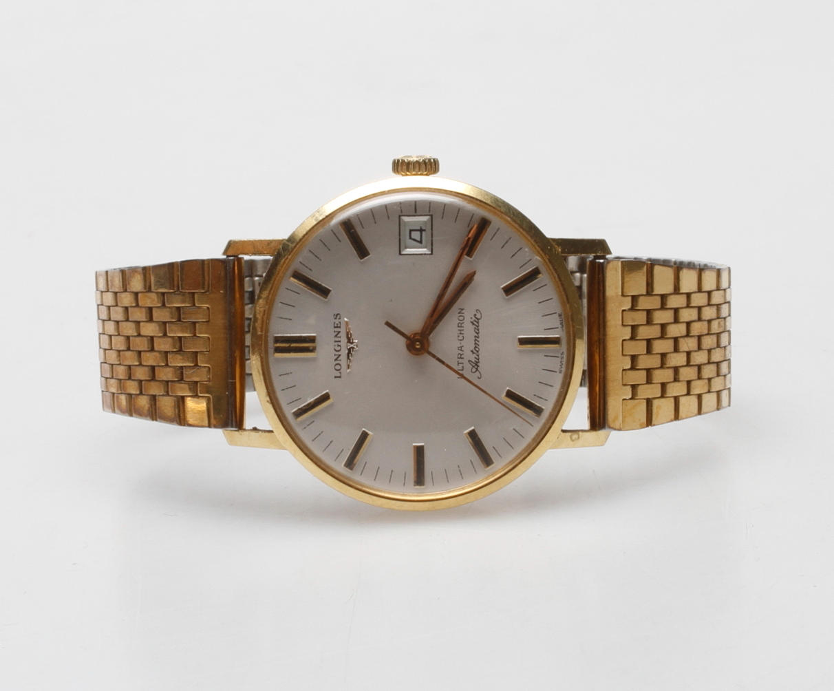 ARMBANDSUR, Longines Ultra-Chron, Automatic, 14k guld.