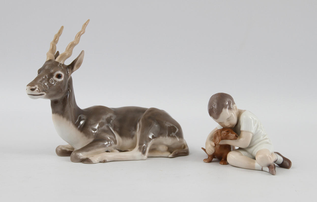 FIGURINER, 2 st. Bing & Gröndahl.