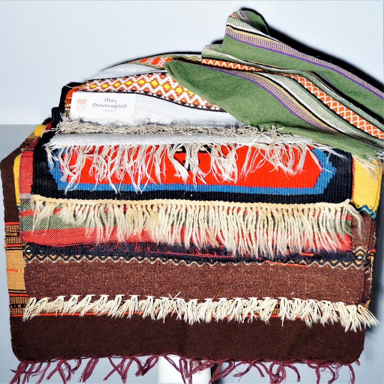 TEXTILES, 7 parts, peasant style.