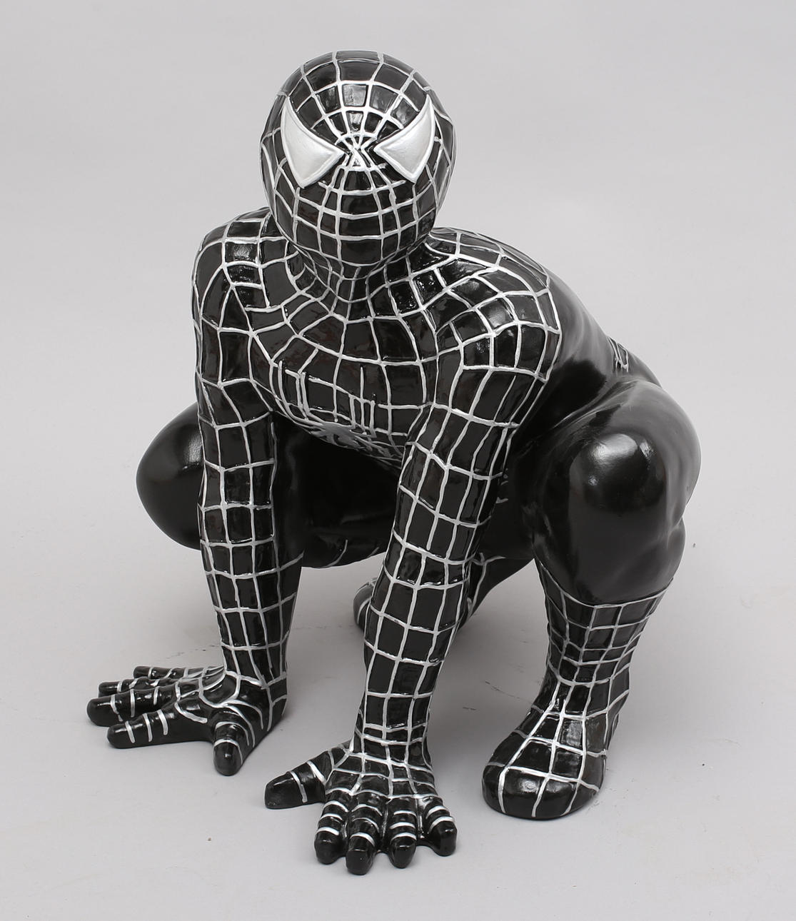 DEN DÅLIGA SVARTA SPIDERMAN.