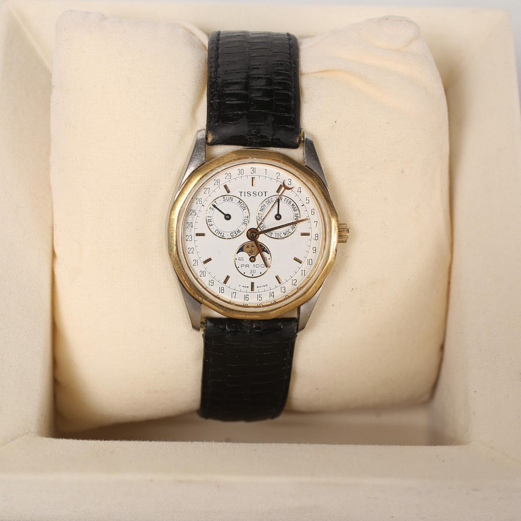 ARMANDUR, Tissot Triple date med månefase.