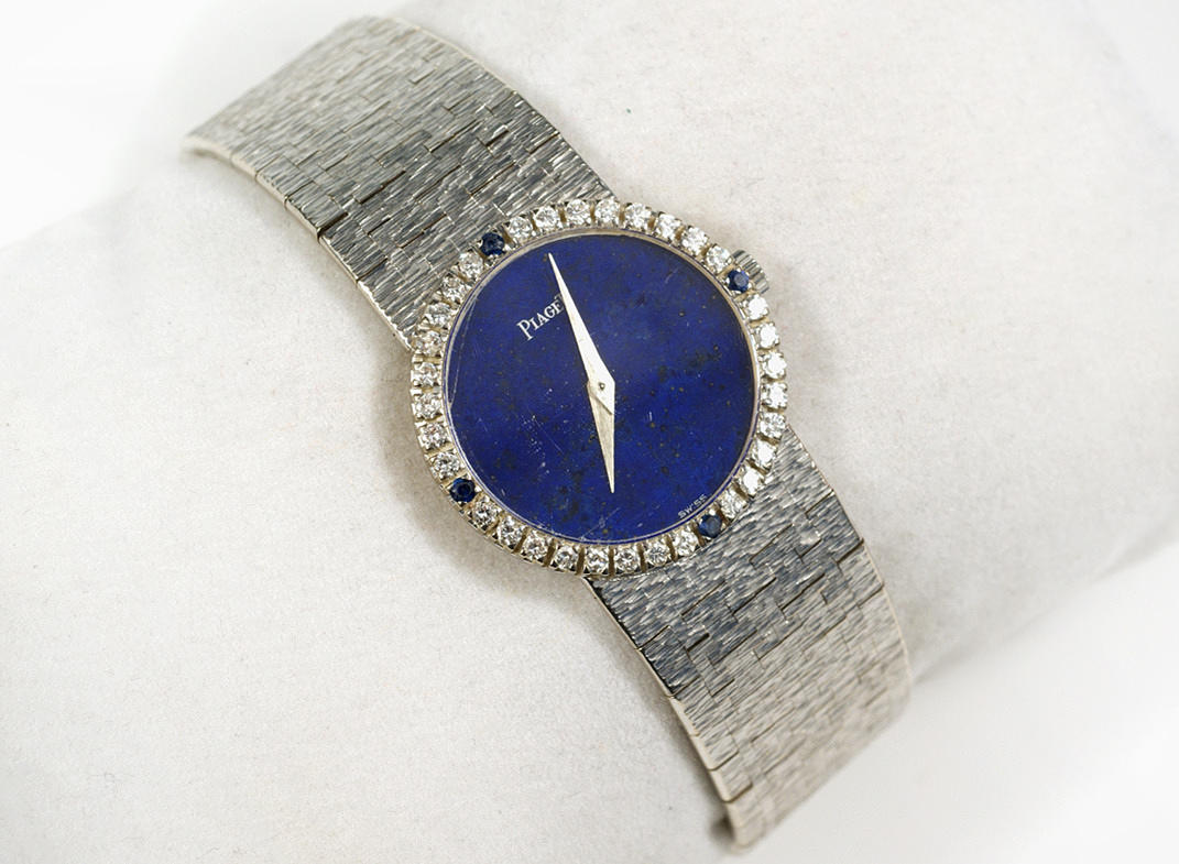 SMYCKESUR, Piaget, manuell, 750 vitguld, ca. 59,2 g.