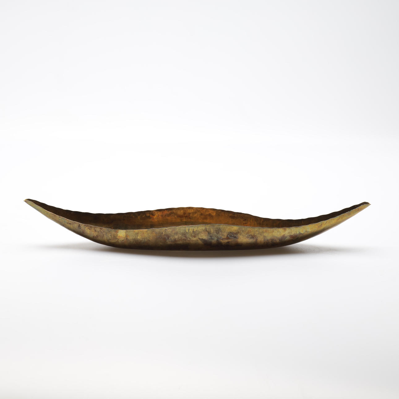 SKÅL, hamrad mässing, 1950/60-tal.