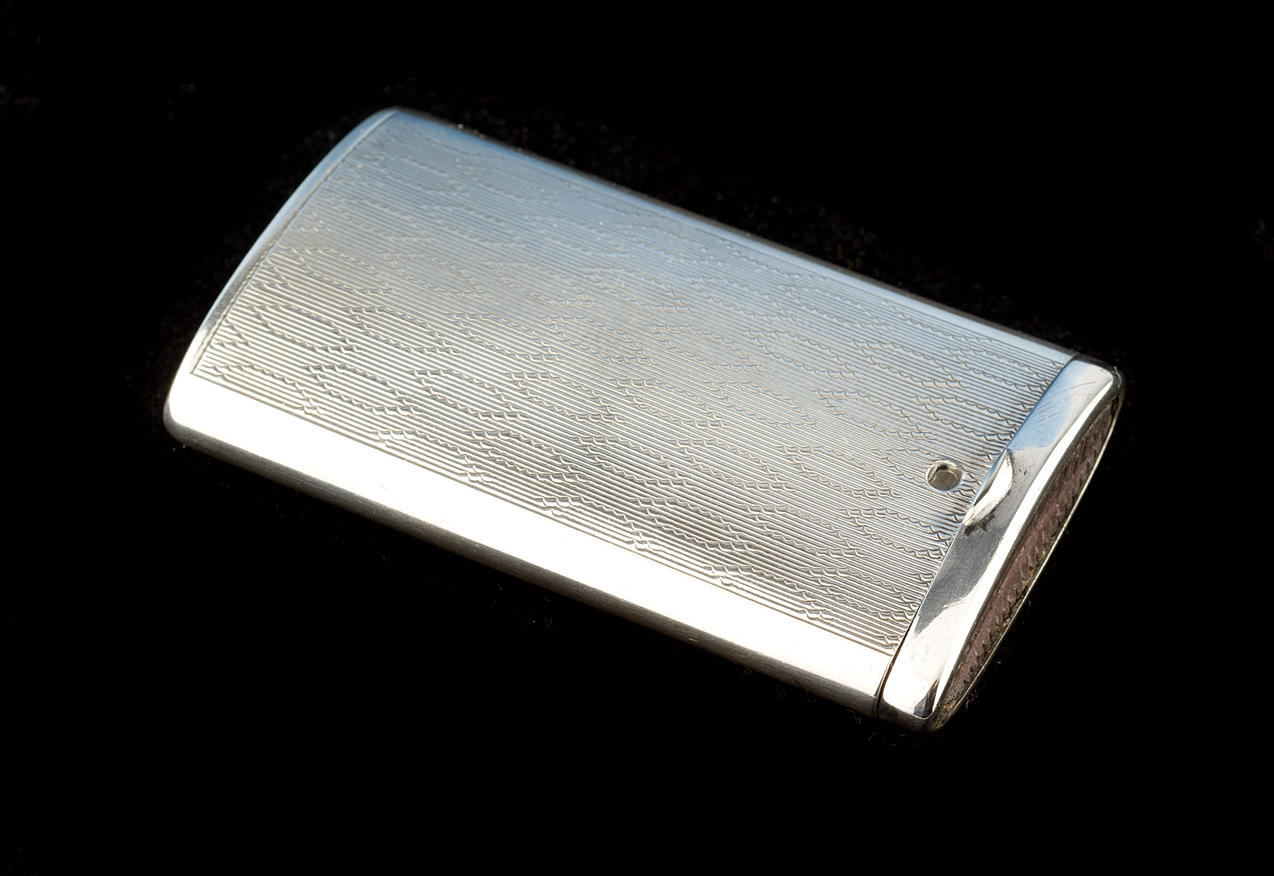 TÄNDSTICKSASK, 835 silver, Tyskland.