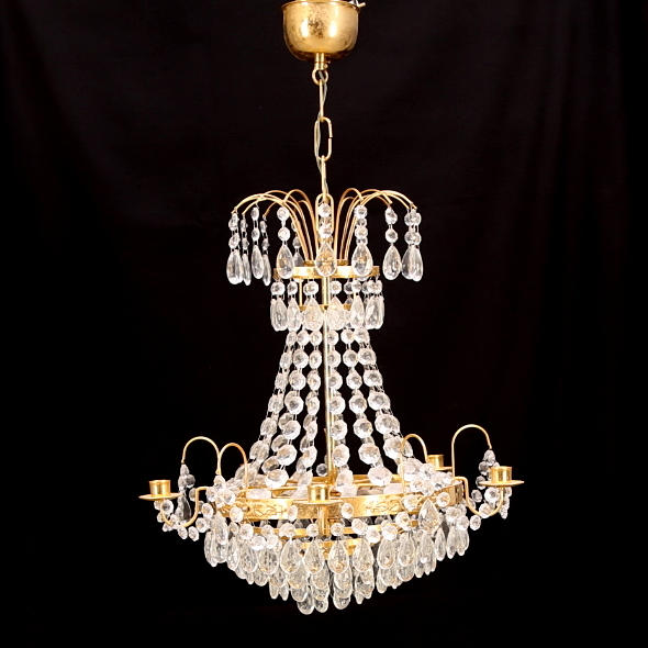 LJUSKRONA, Reijmyre armatur, höjd 71 cm.