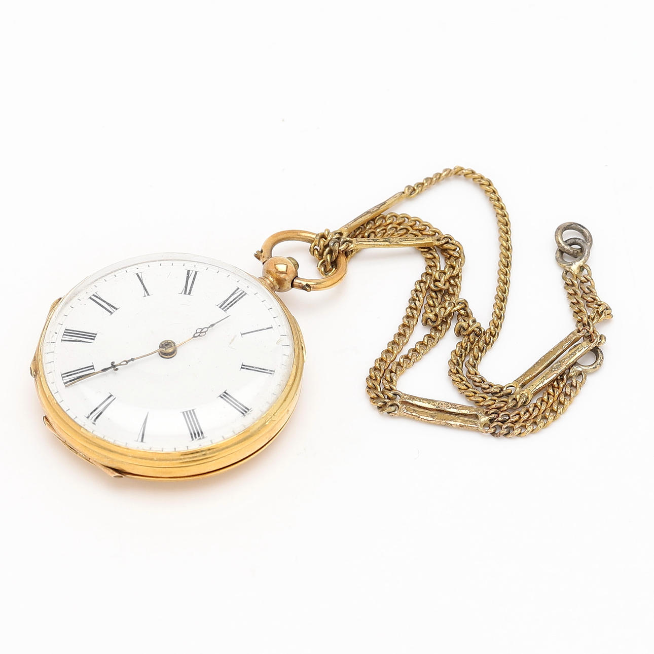 POCKET WATCH, 18K gold, Avance Retard.