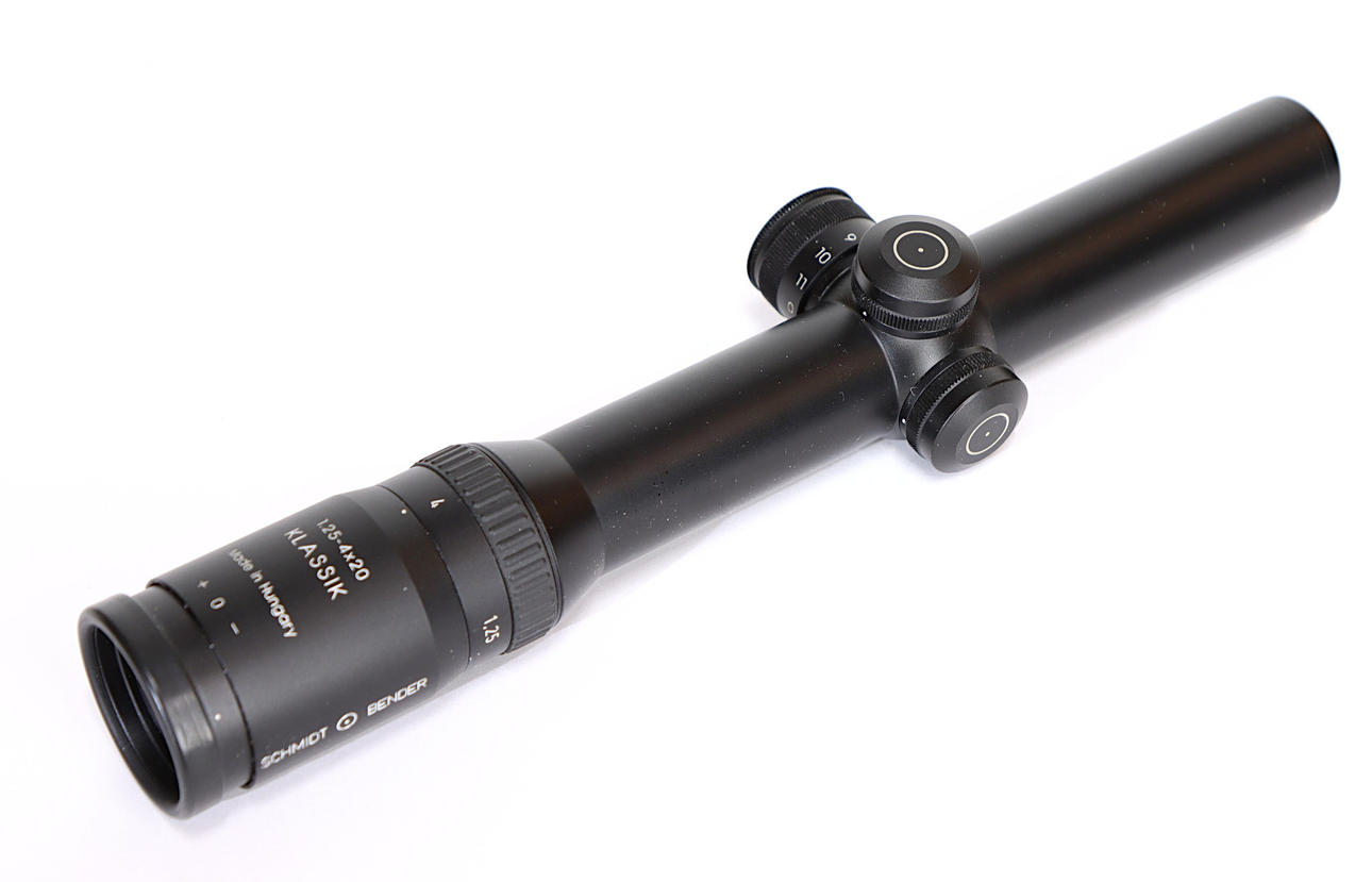 FERNGLAS, SCHMIDT & BENDER CLASSIC 1.25-4X20.