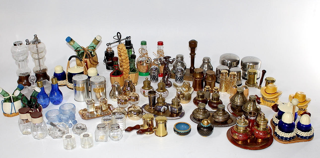 SALT/PEPPARKAR, 41 par, blandare.