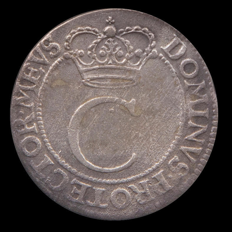 MYNT, Carl XI, 4 öre, silver, 1673.