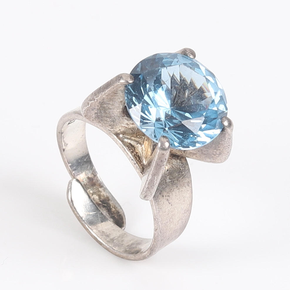 RING, Sterlingsilber, Alton.