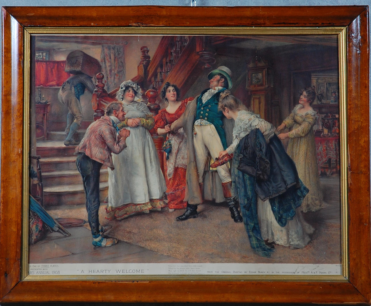 TRYCK, " Hemkomsten " 1900-talets början.