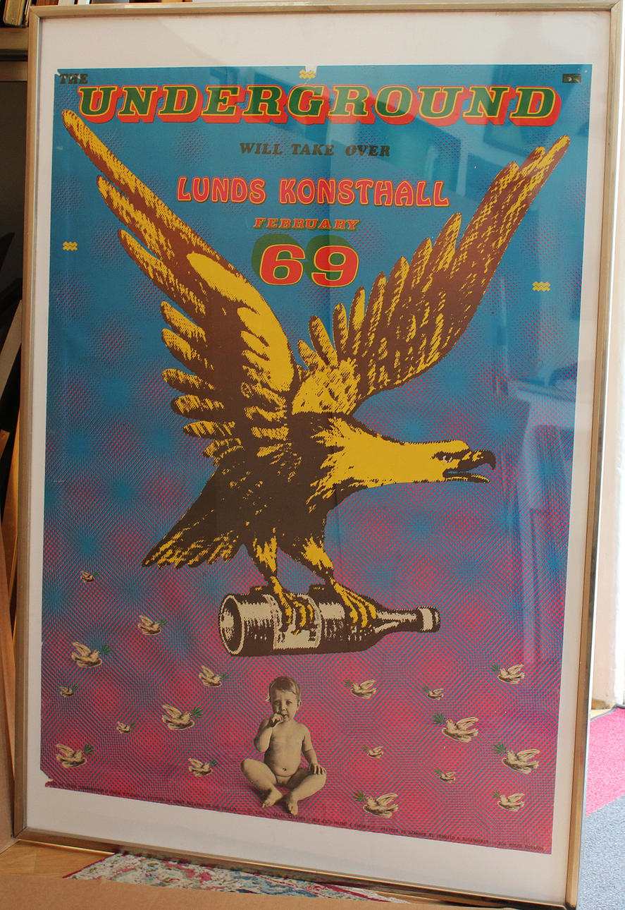 STURE JOHANNESSON. "The underground will take over Lunds konsthall february 69".