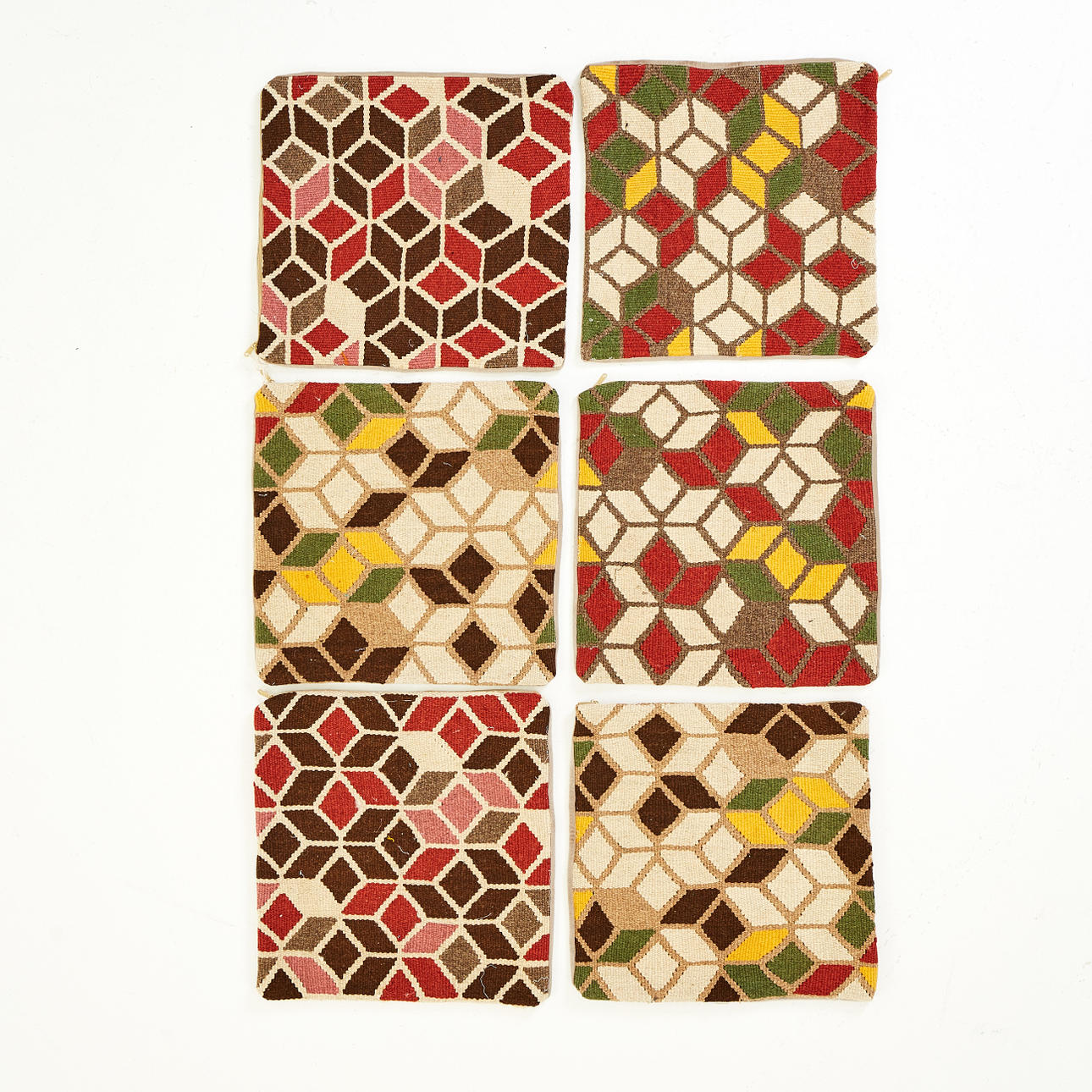 PUDER, 6 stk., kelim.