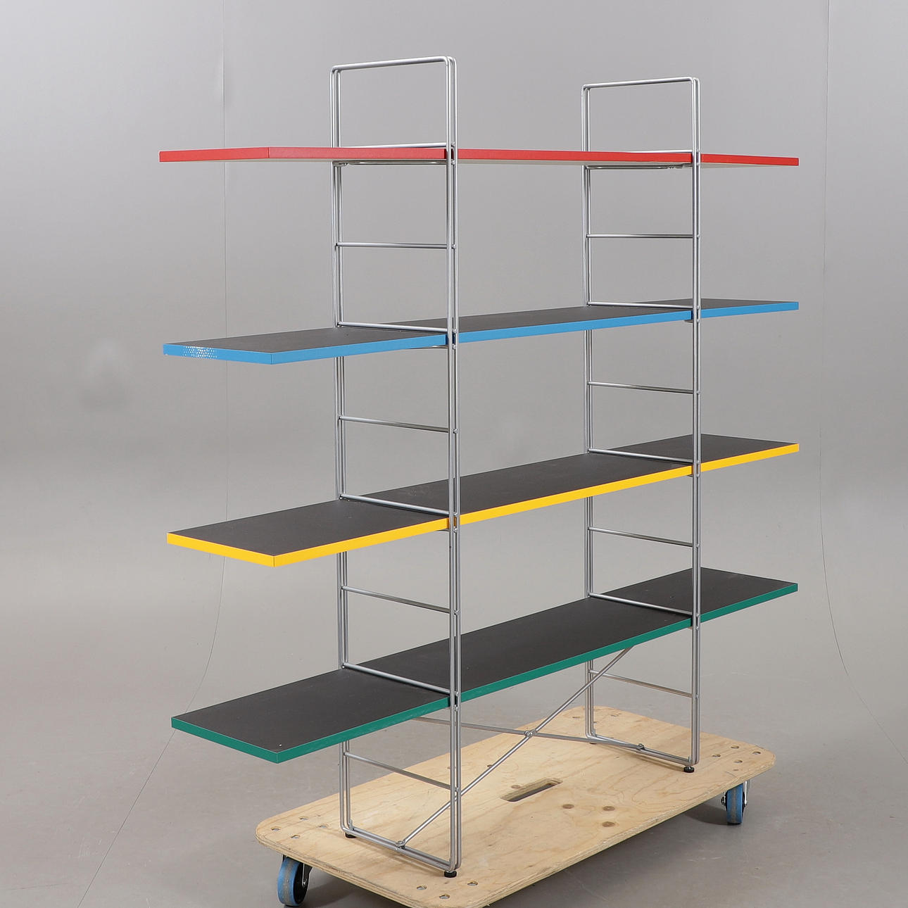 NIELS GAMMELGAARD. Bookshelf, "Guide", for IKEA, 1980s.