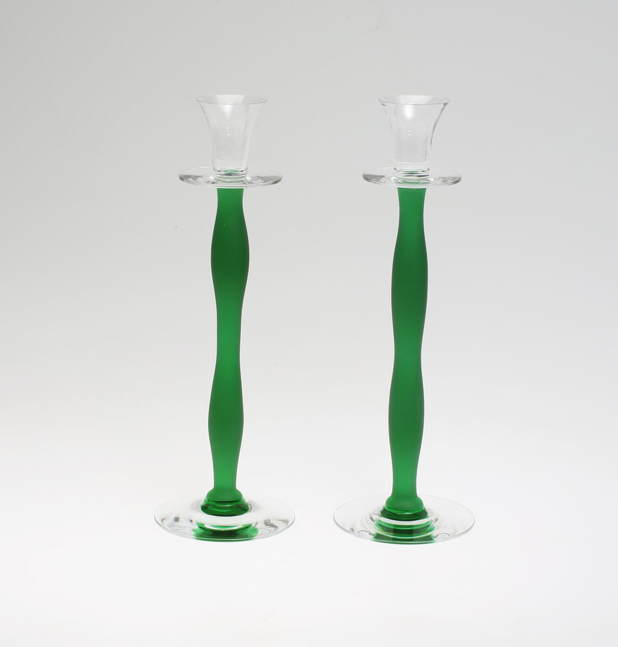 LJUSSTAKAR, 1 par, Celeste, Anne Nilsson, Orrefors.