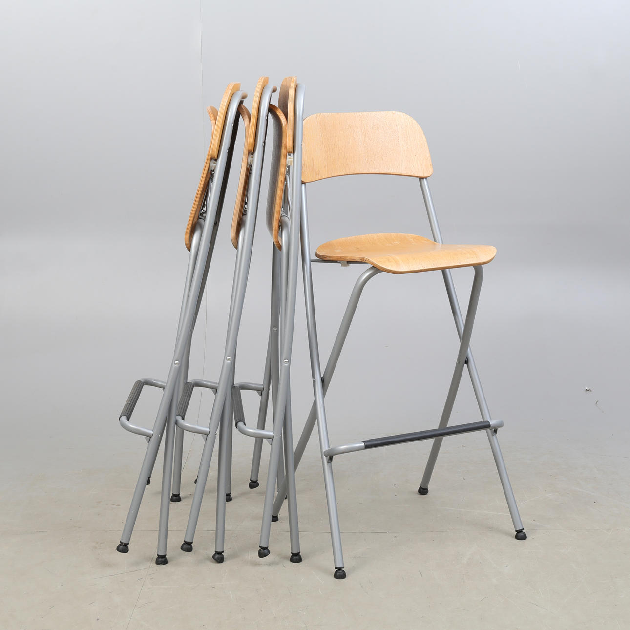 STOLAR 4st, Ikea, hopfällbara. Möbler - Fåtöljer & Stolar - Auctionet