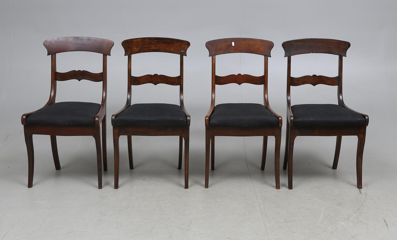 STOLAR, 4 st, Karl Johans tid 1800-tal respektive 1900-tal.