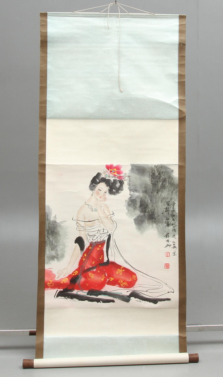 KAKEMON, akvarell, Kina.