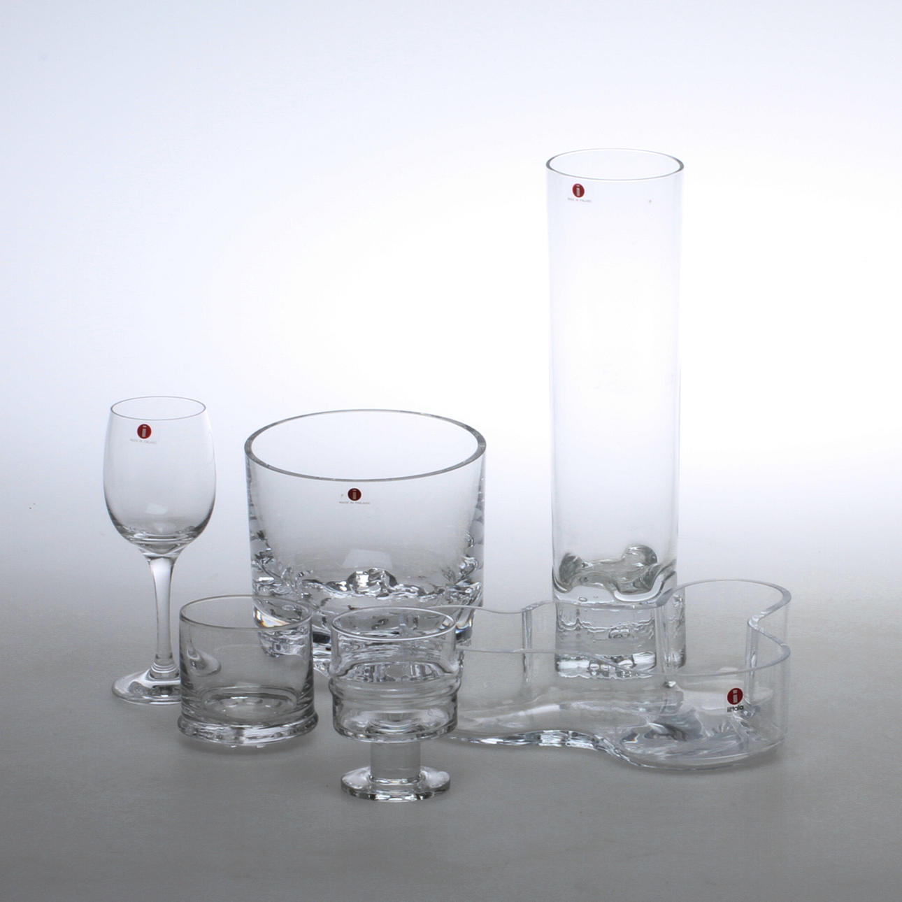 PARTI GLAS, 18 delar, Iittala Finland.