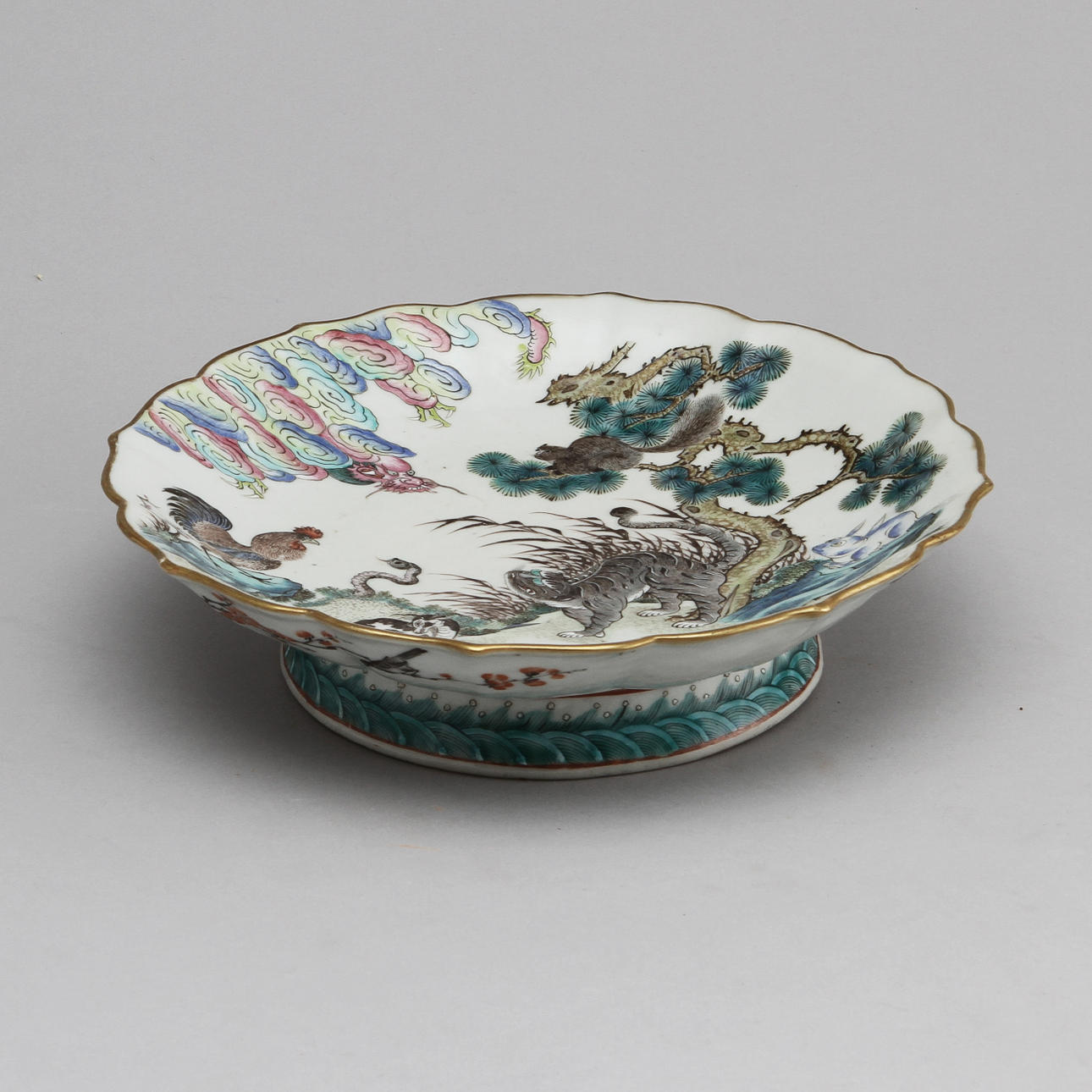 SKÅLFAT, porslin, Kina, 1800-tal.