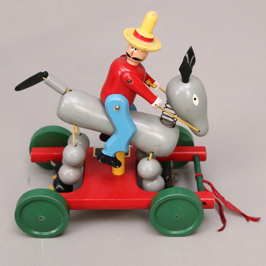 TRÄLEKSAKER, 4 delar, Brio, Micki.