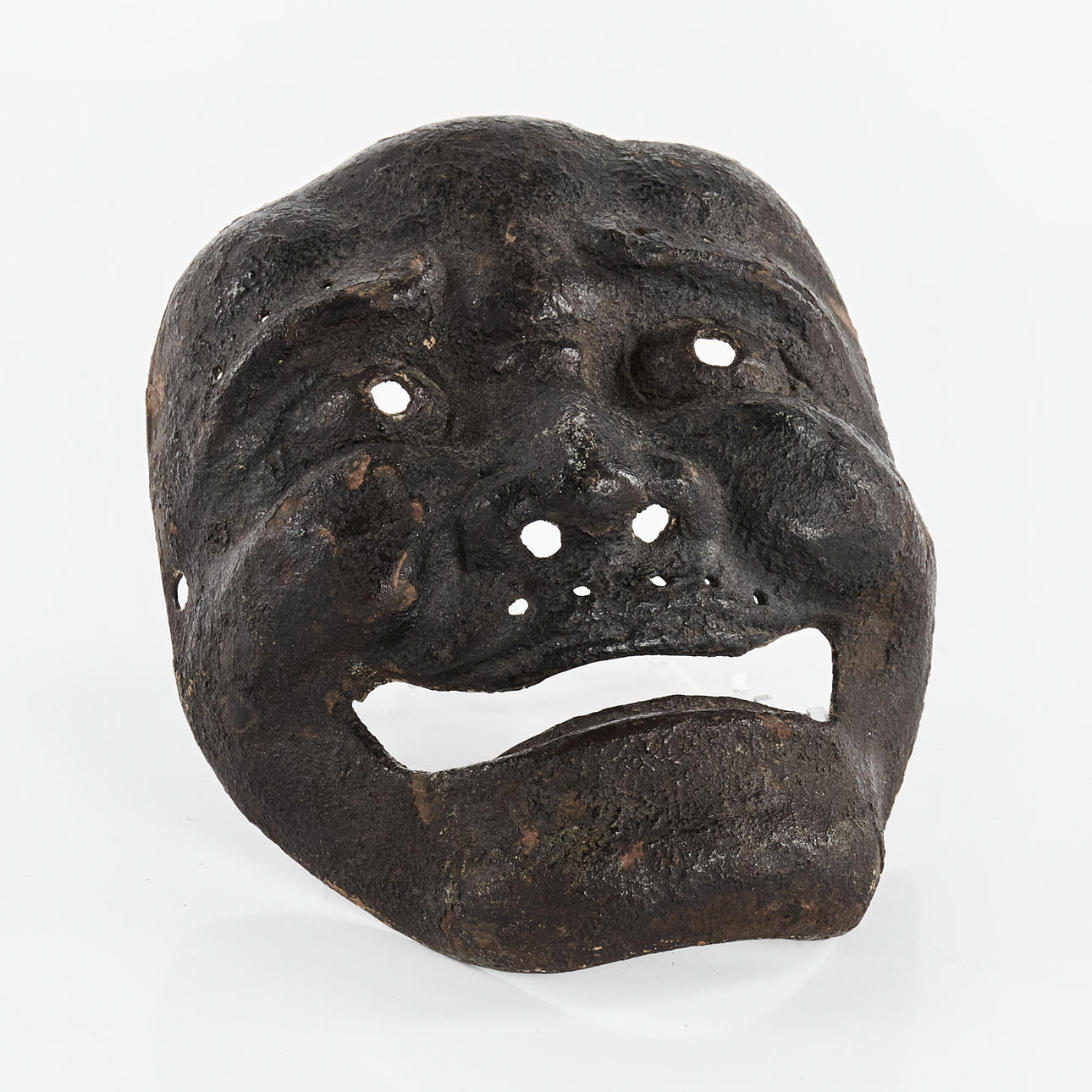 GESICHTSMASKE/SOMEN, Japan, Edo, Eisen.