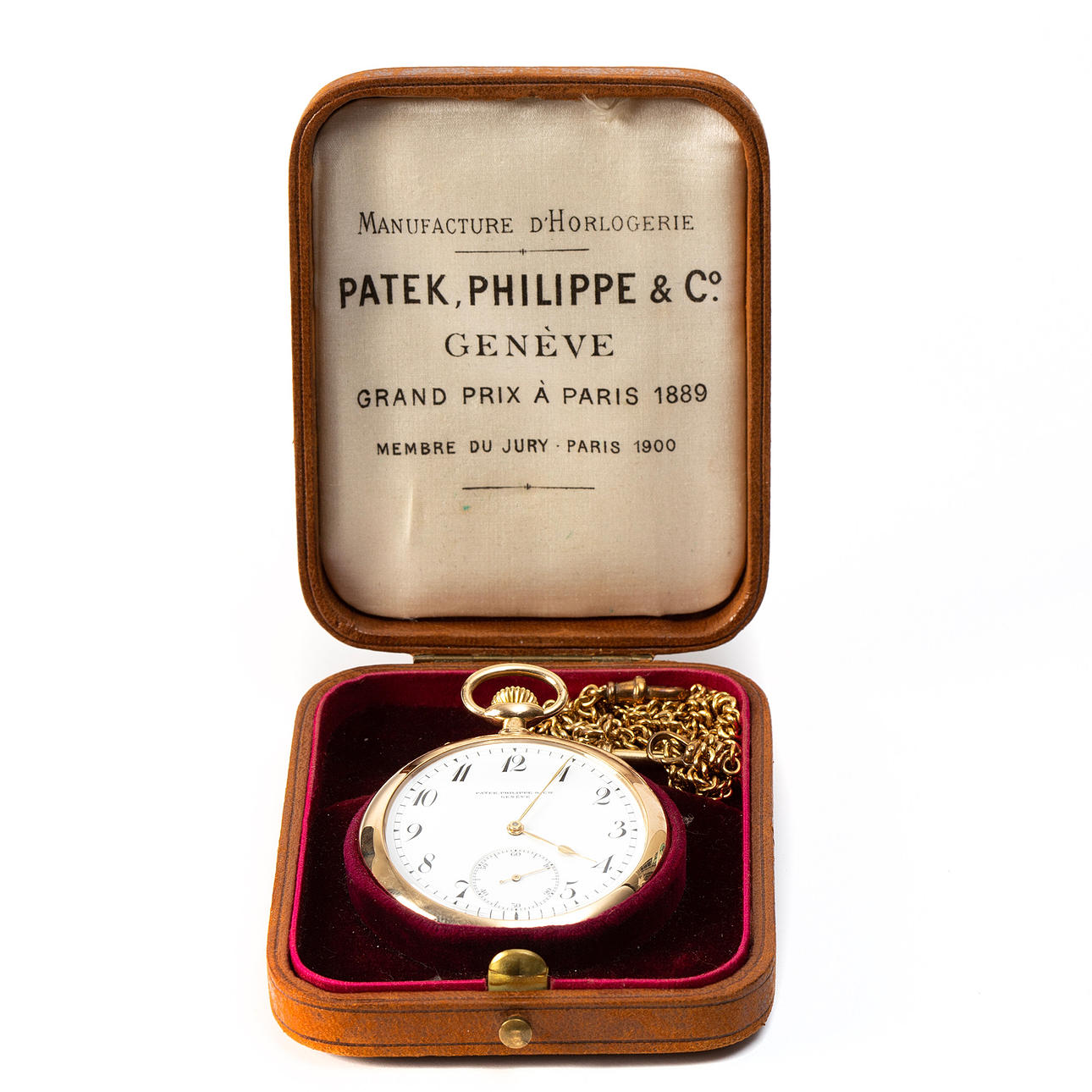 PATEK PHILIPPE, Taschenuhr, 14K, um 1910.