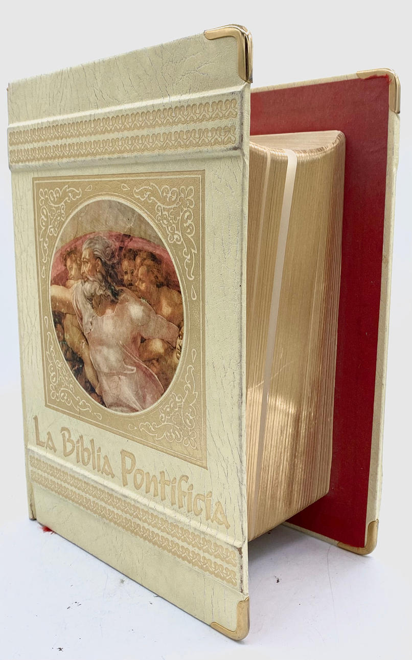 LIBRO. LA BÍBLIA PONTIFICIA, EDITORIAL LABOR, 1969.