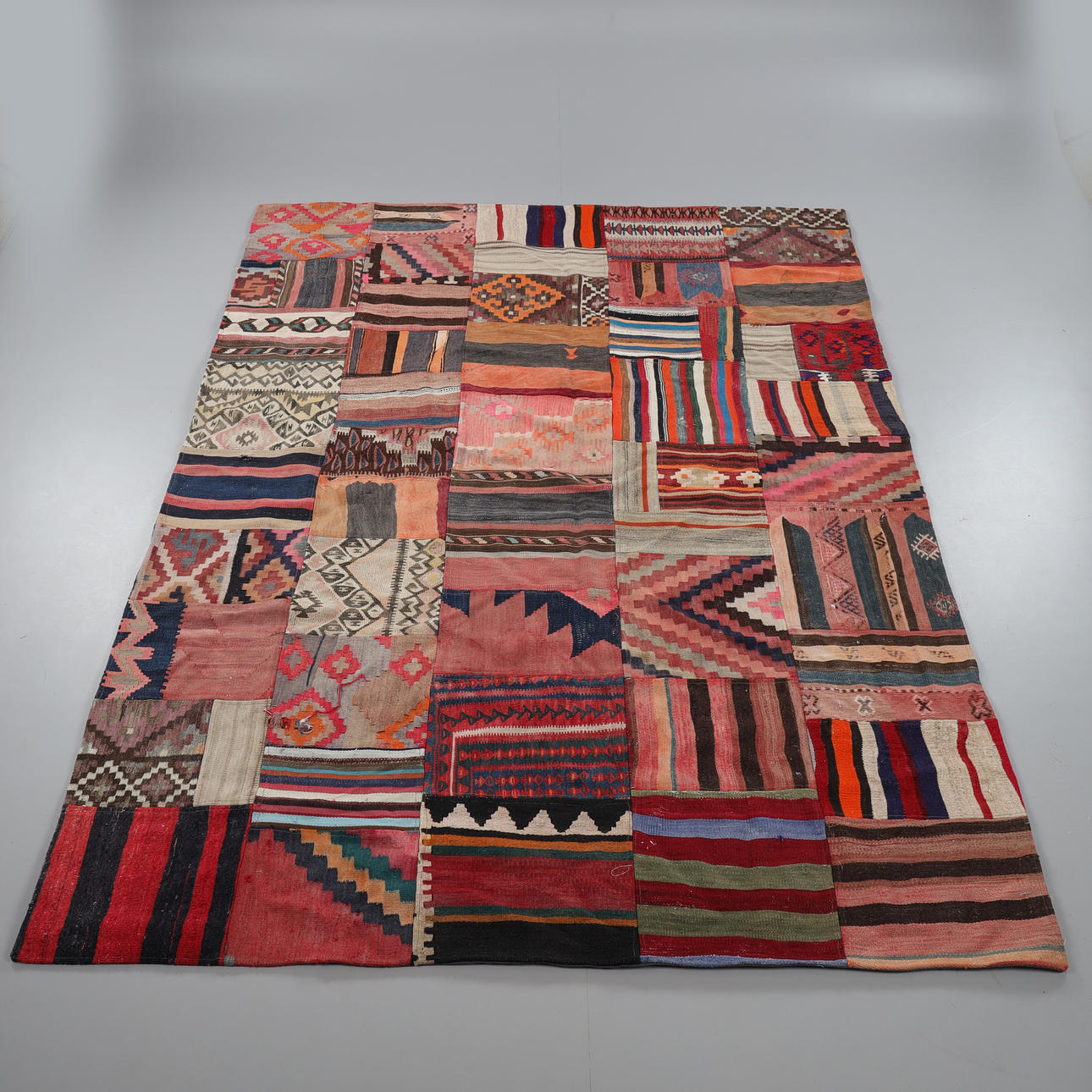 Perserteppich, Patchwork-Technik.