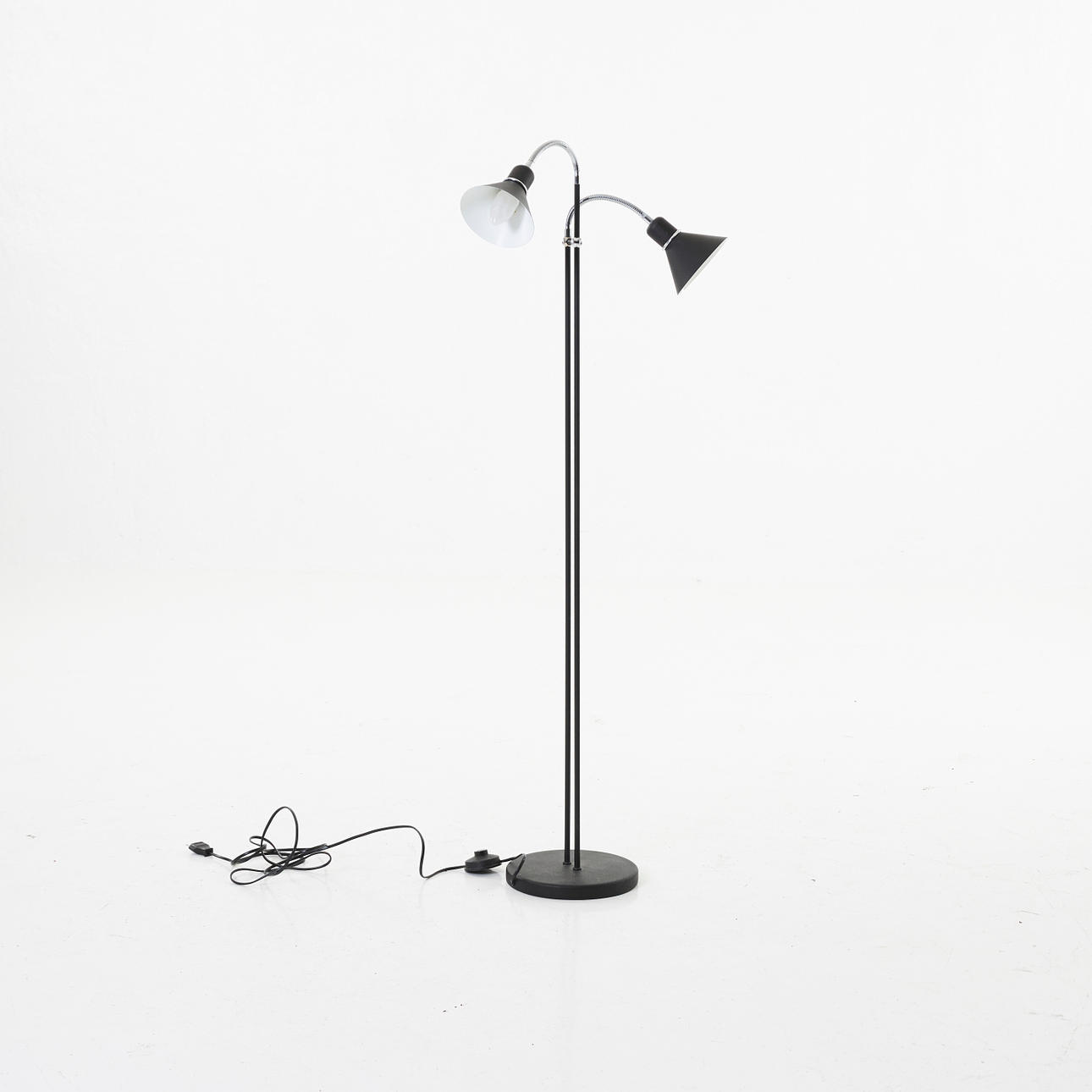 FLOOR LAMP, with two arms, Belid, labeled type G3355.