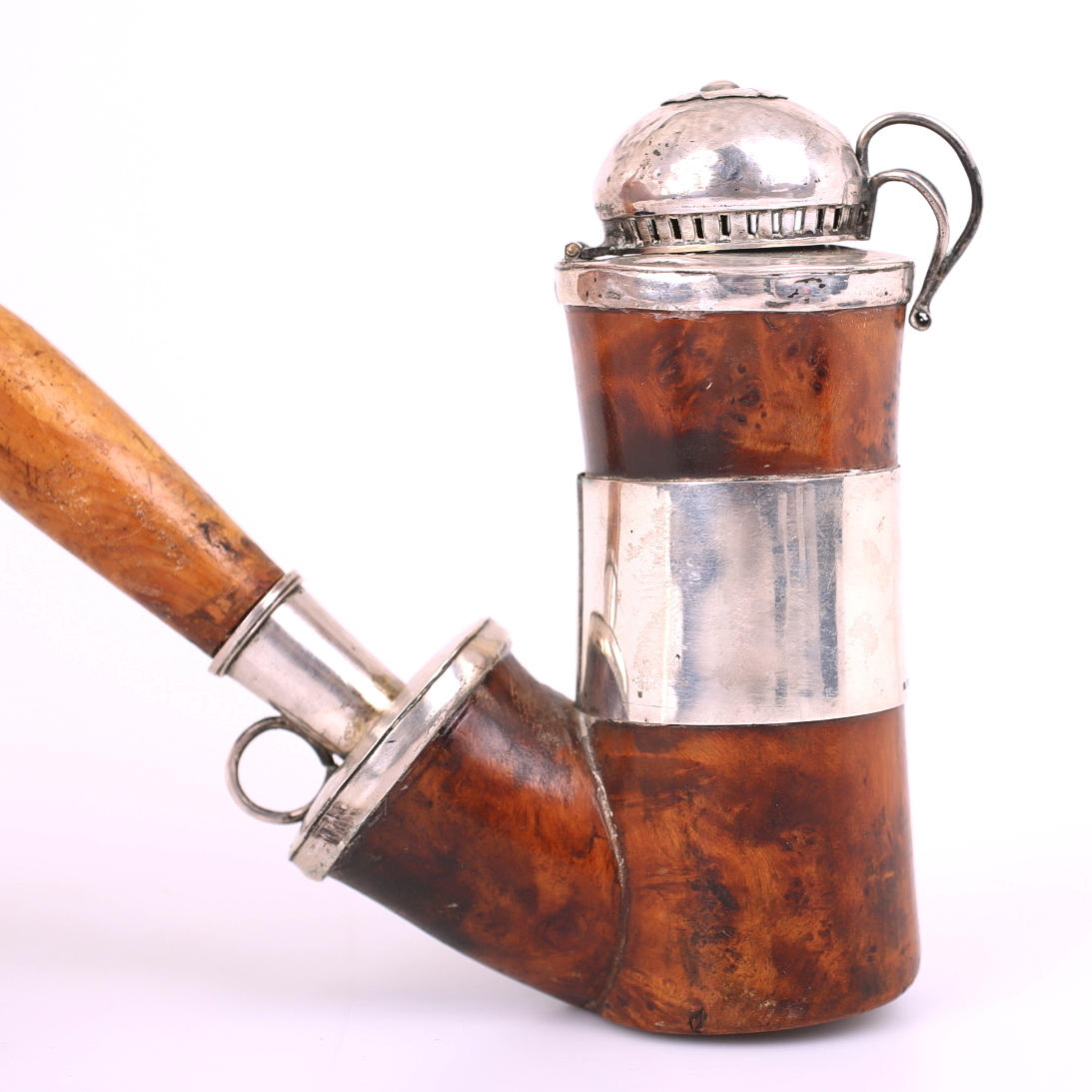 LÅNGPIPA, 1918, silverinfattad.