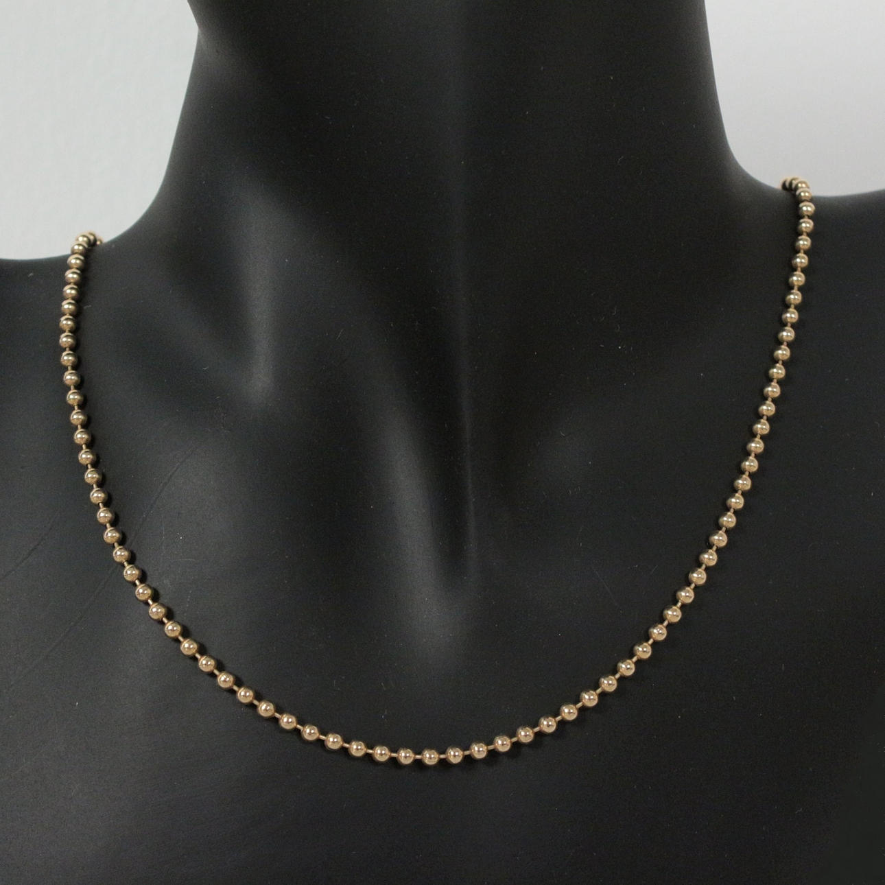 Kugelkette, 333er Gold.