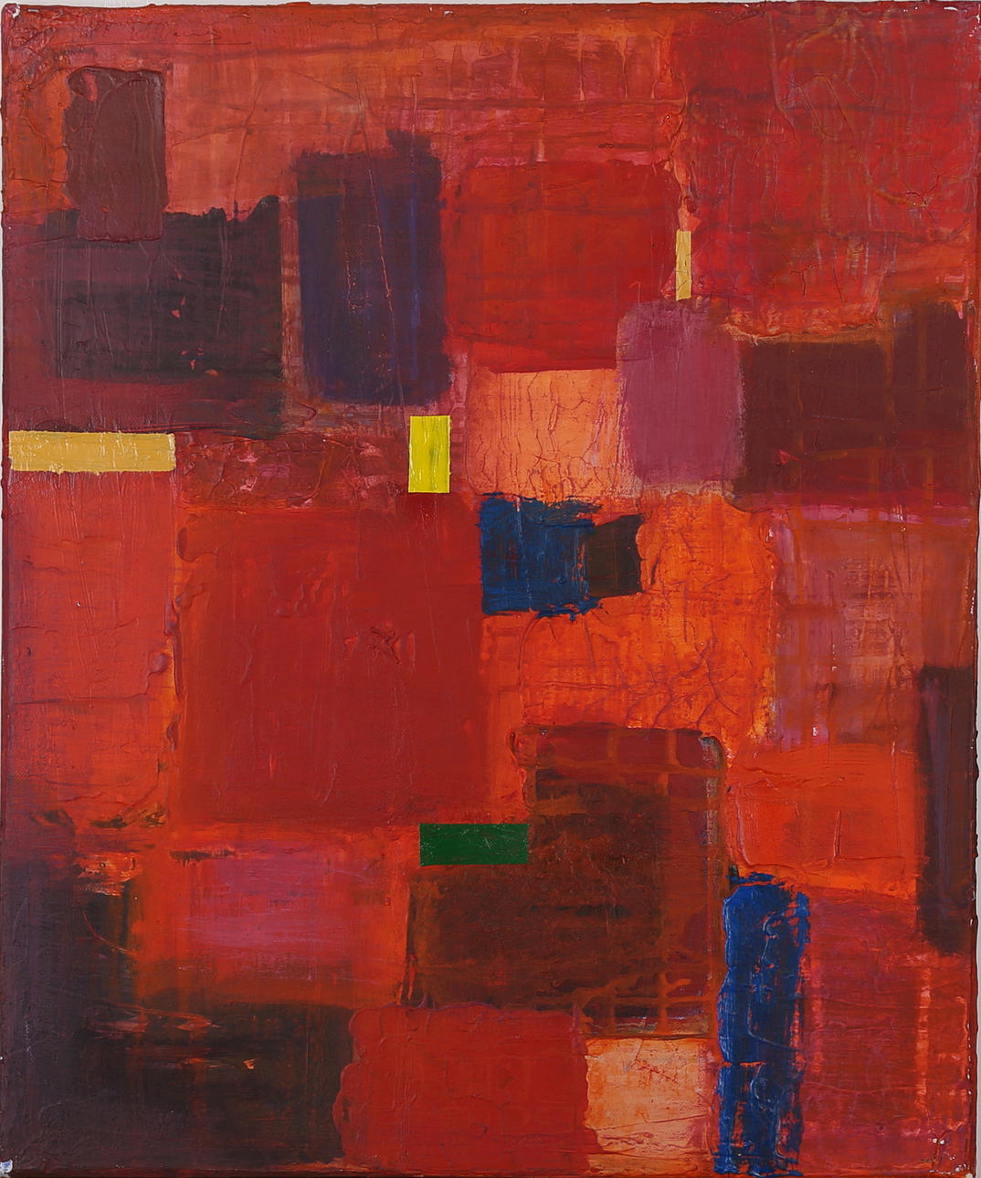 OIDENTIFIERAD KONSTNÄR. Komposition, olja på duk, Signerad W E Williams.