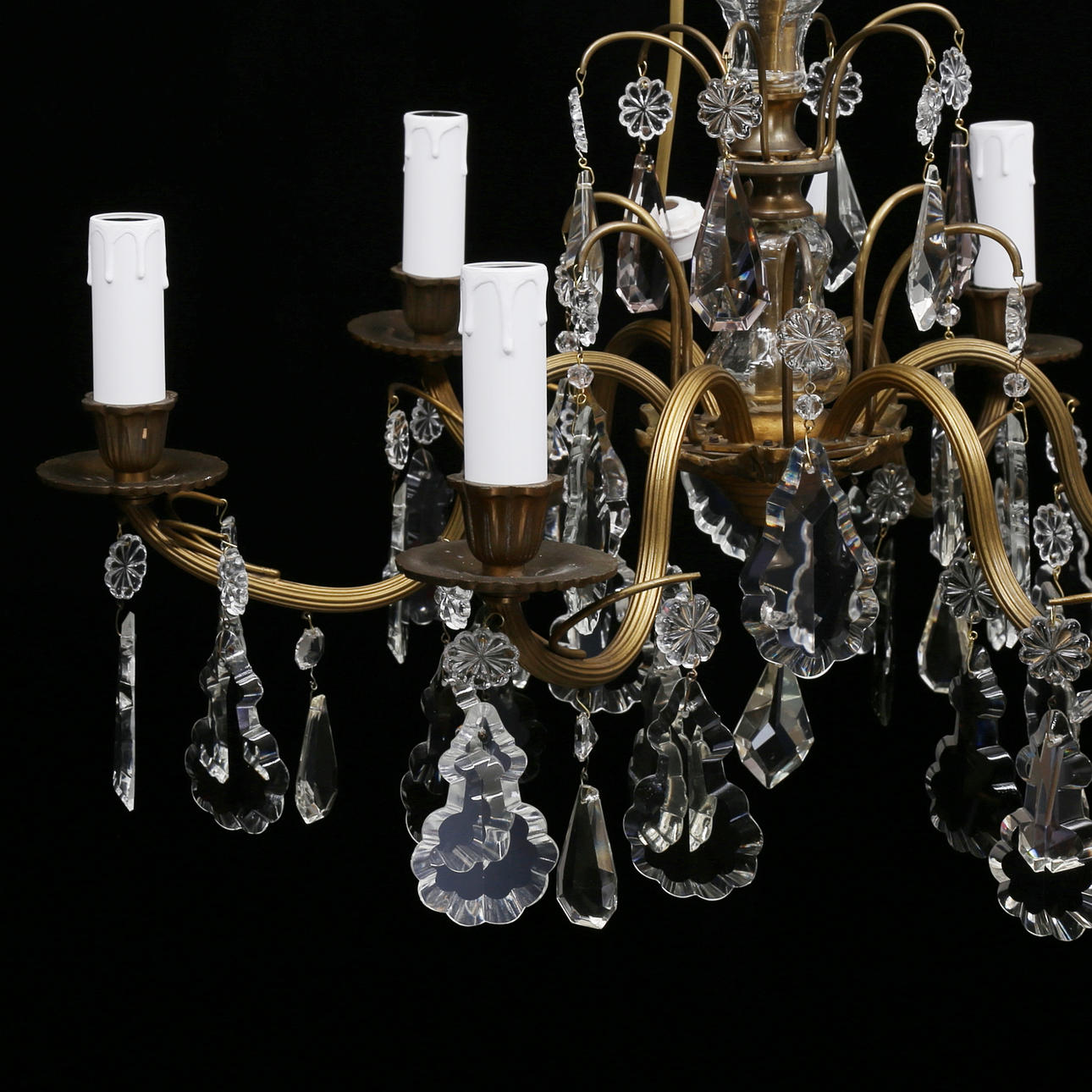 CHANDELIER, rococo style, 1950s. Lighting & Lamps - Ceiling lights ...