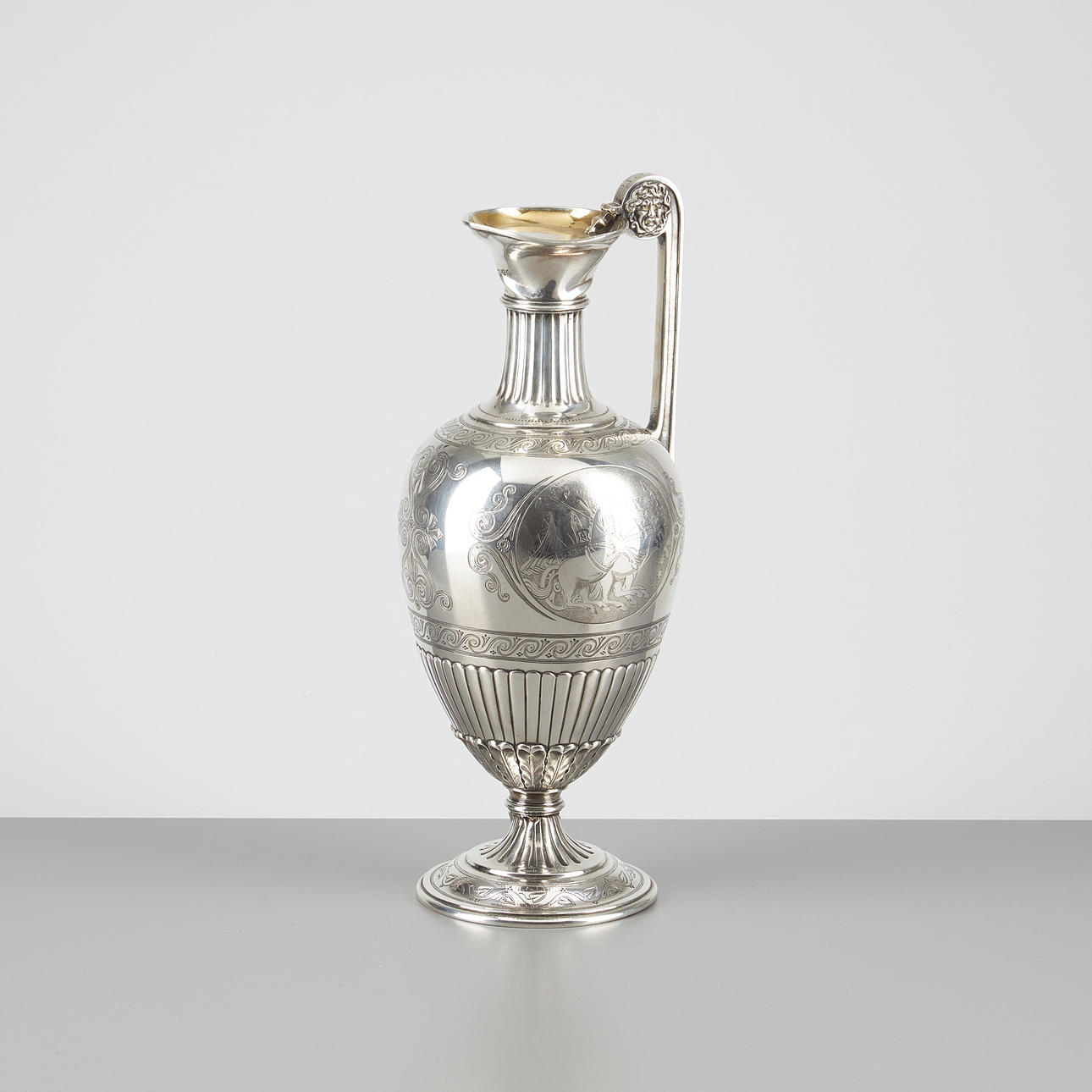 JARRA, plata, Londres 1877.