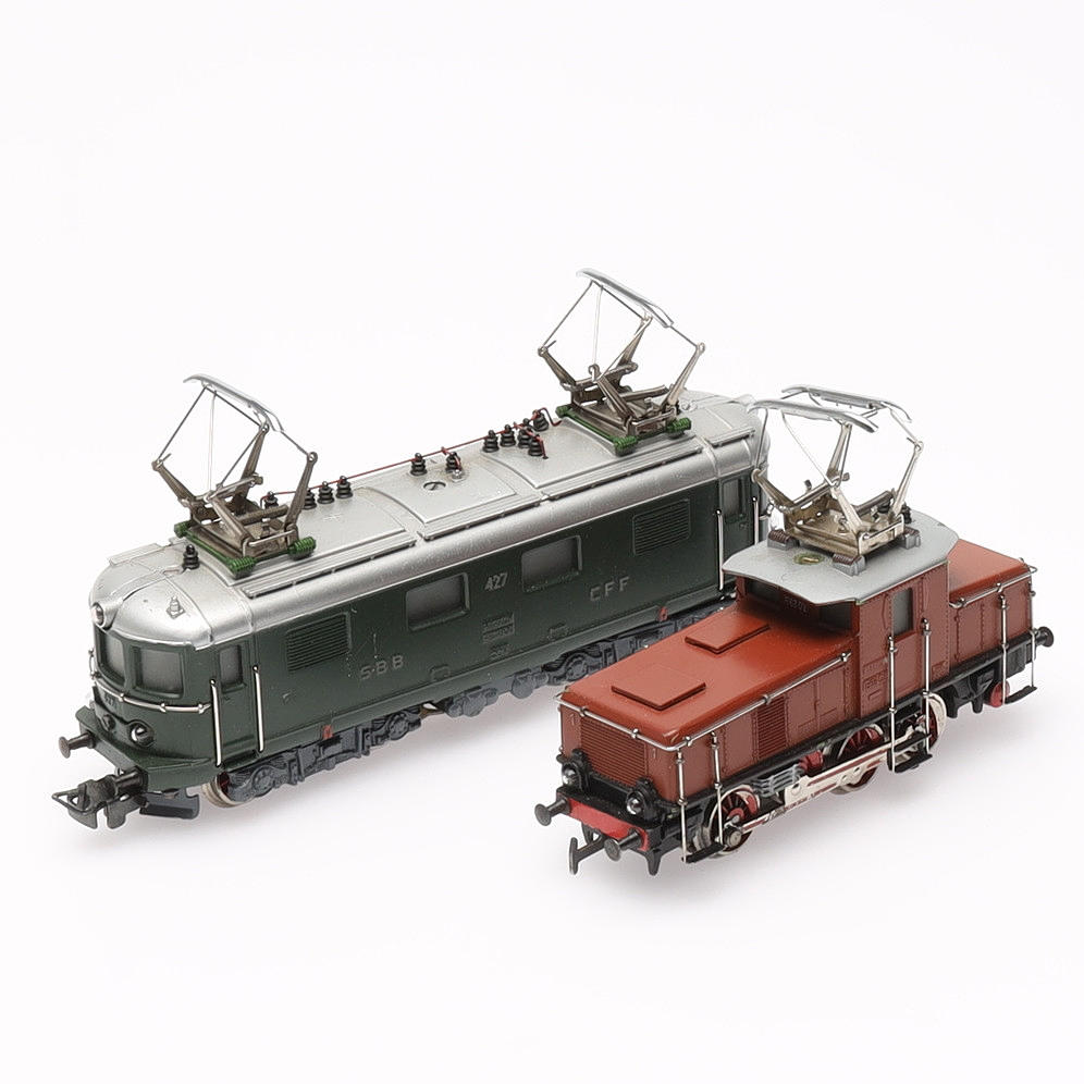 MÄRKLIN, lok, 2st, 3014 & 3001.