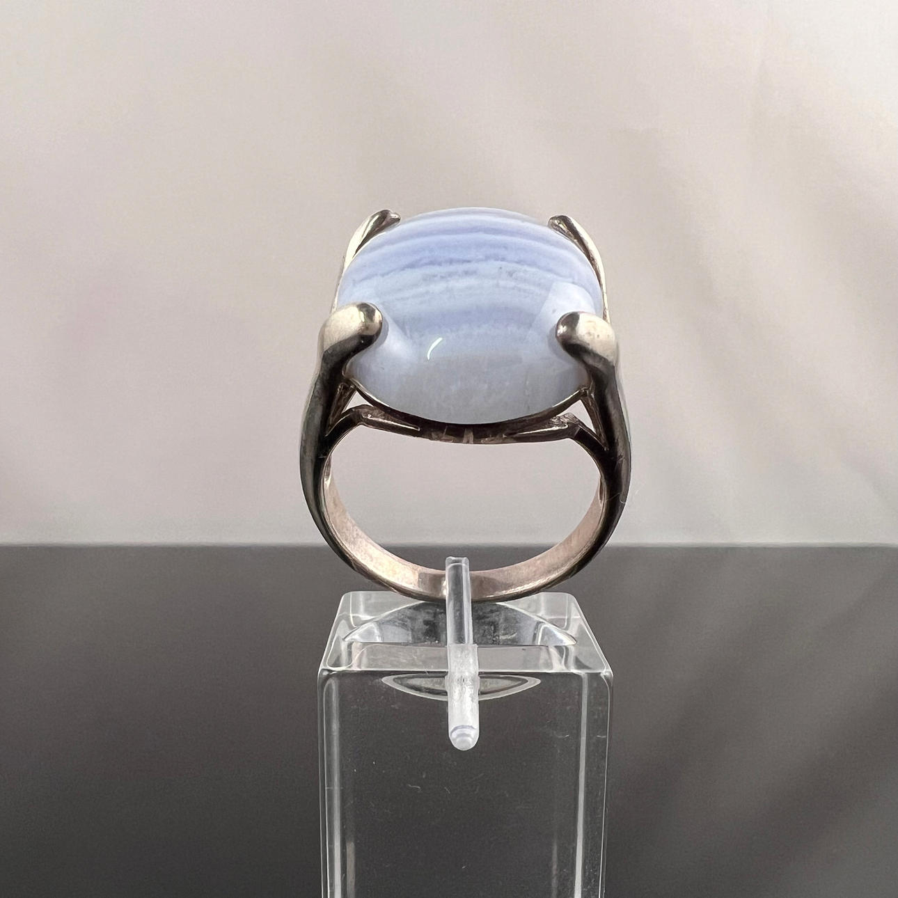 Calcedon silverring.