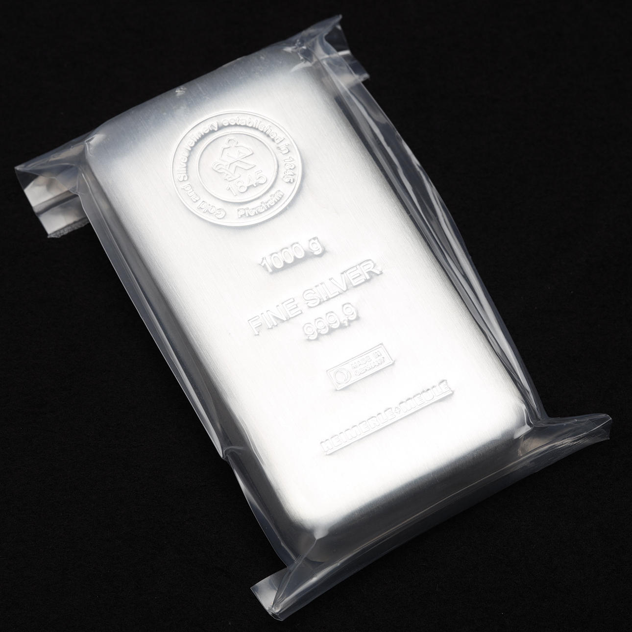 SILVERTACKA 1000g 999/1000 silver.