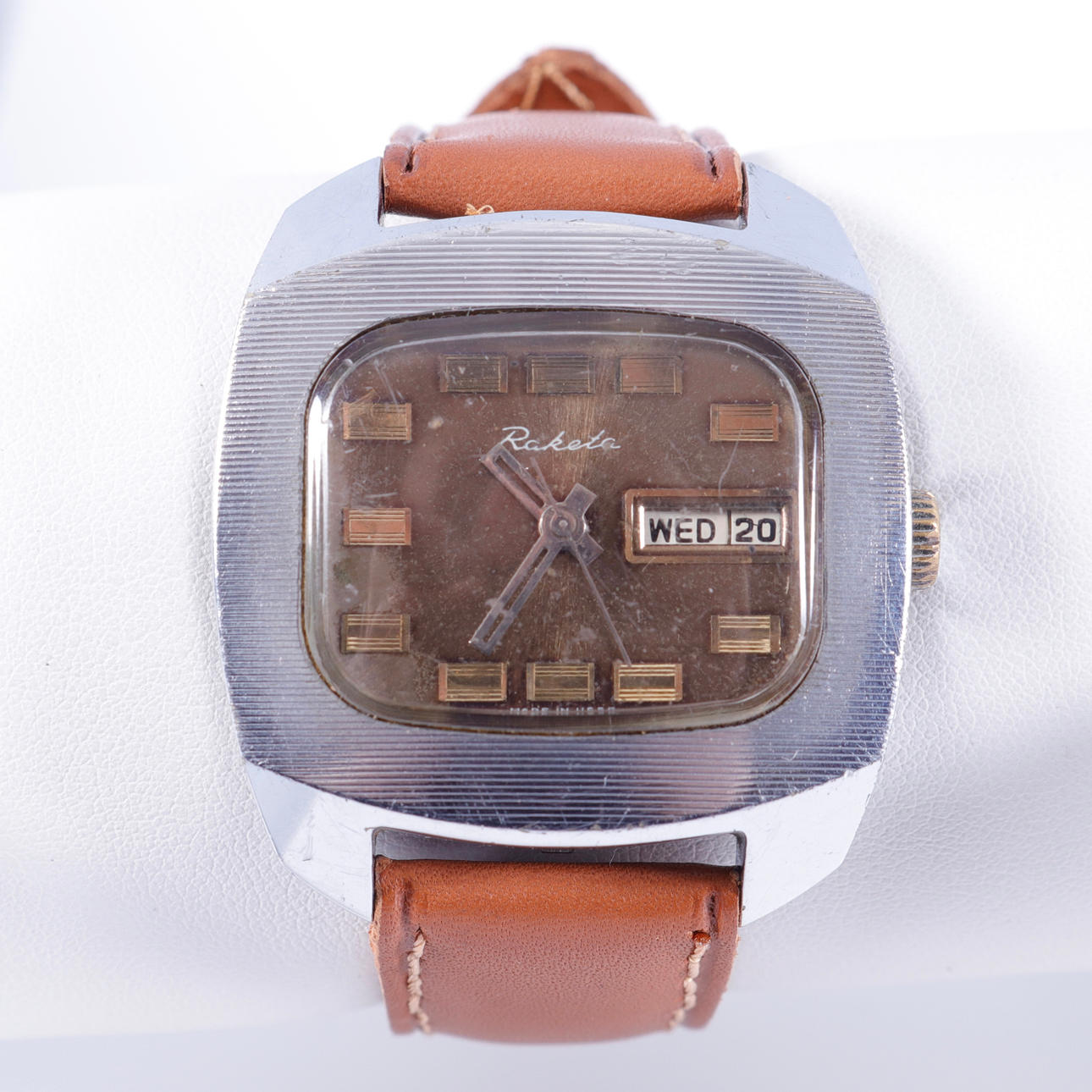 MEN'S ARMBANDSUR, Raketa, USSR.