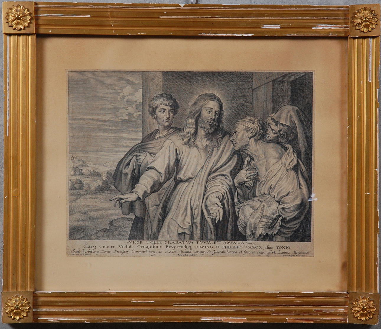 KOPPARSTICK, 1600-tal, Ant Van Dyk, Pinxt.