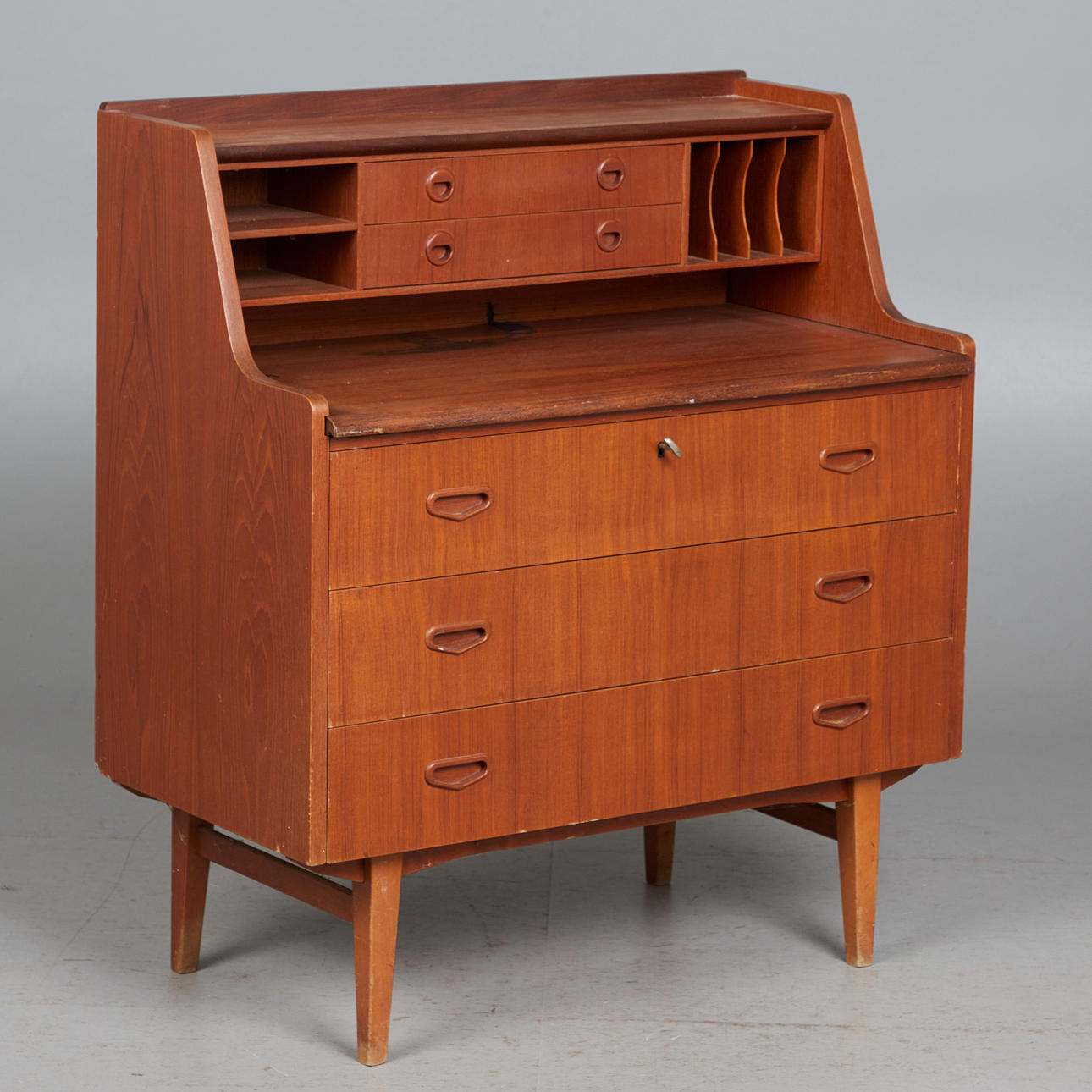 byrå och skåp, teak, 1960-tal.