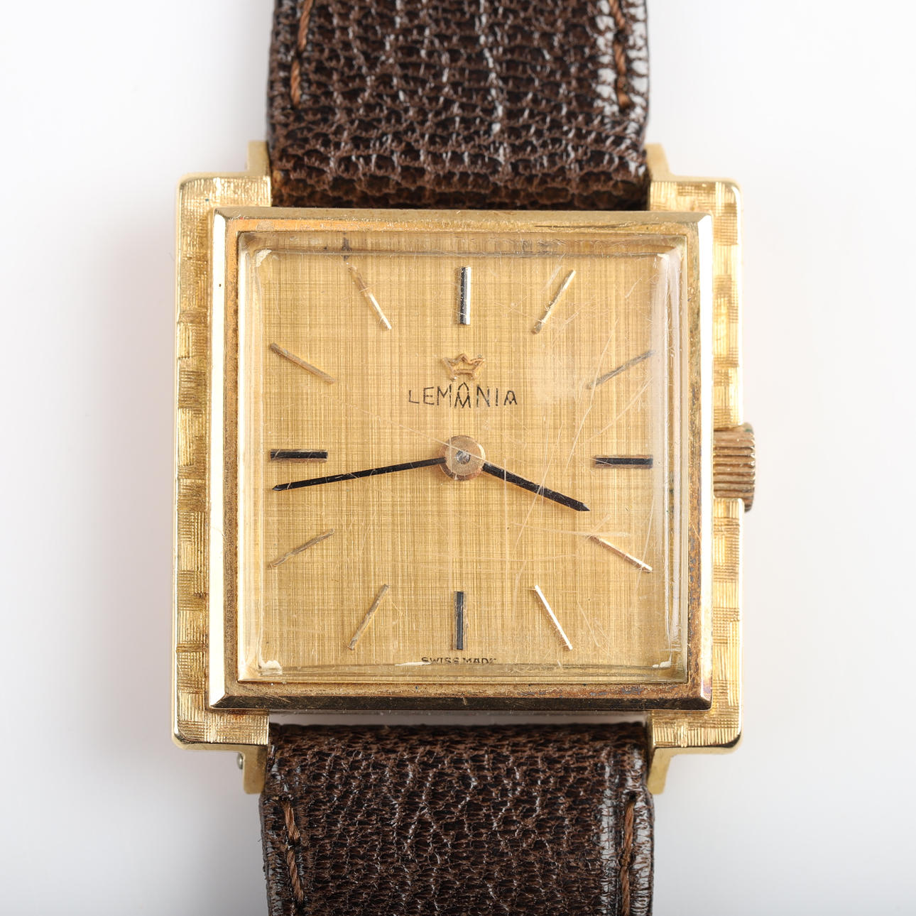 BRACELET WATCH, Lemania, 18 K gold.