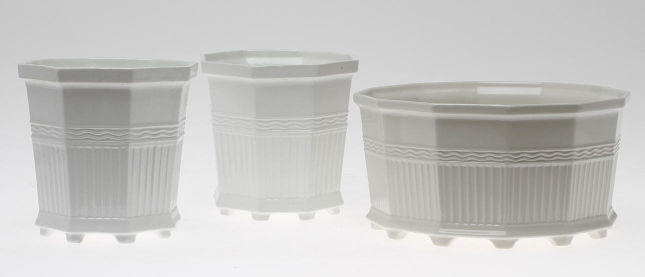 YTTERFODER, 2+1 st, porslin, Waldemarsudde Gustavsberg.