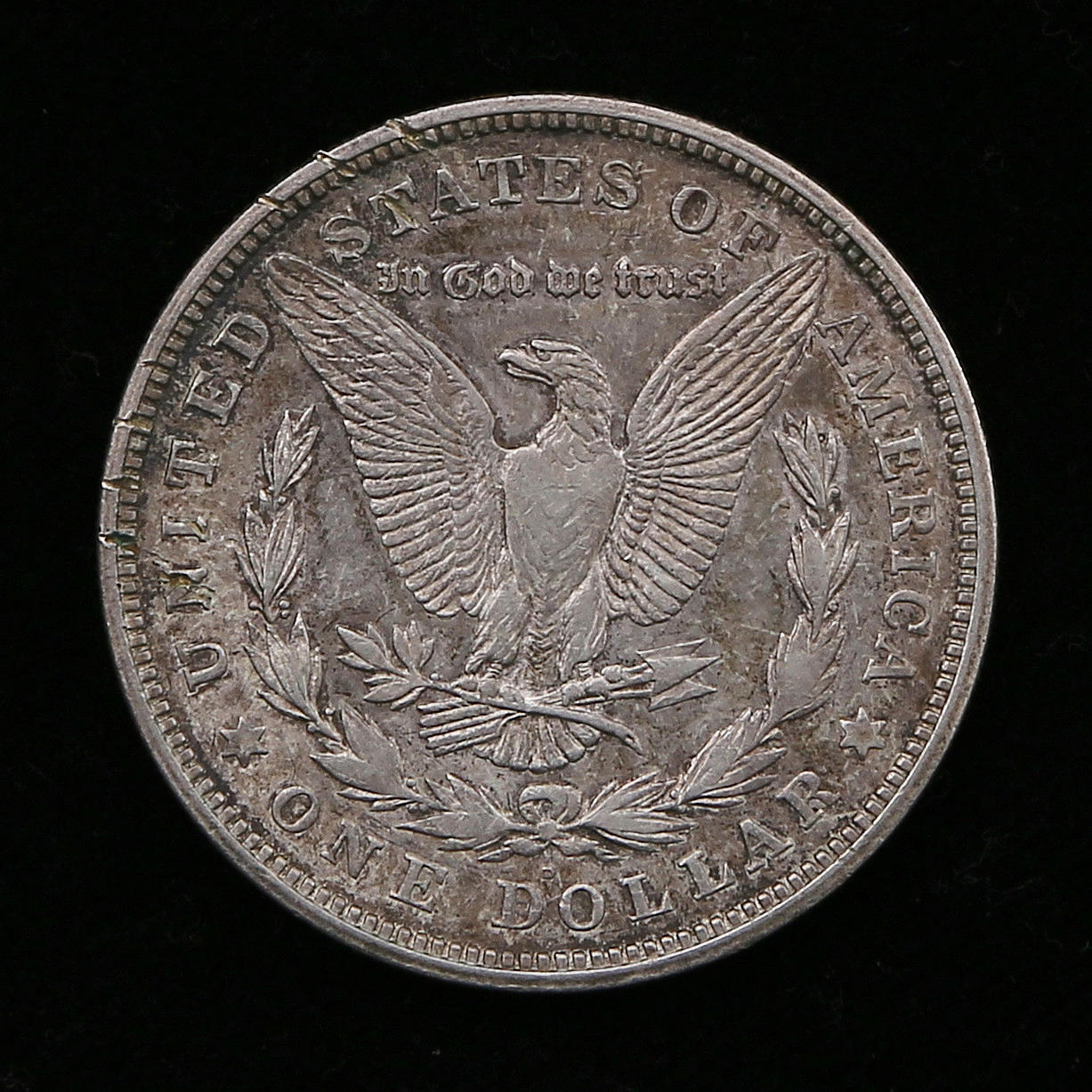 MONEDA, plata, un dólar, 1921.