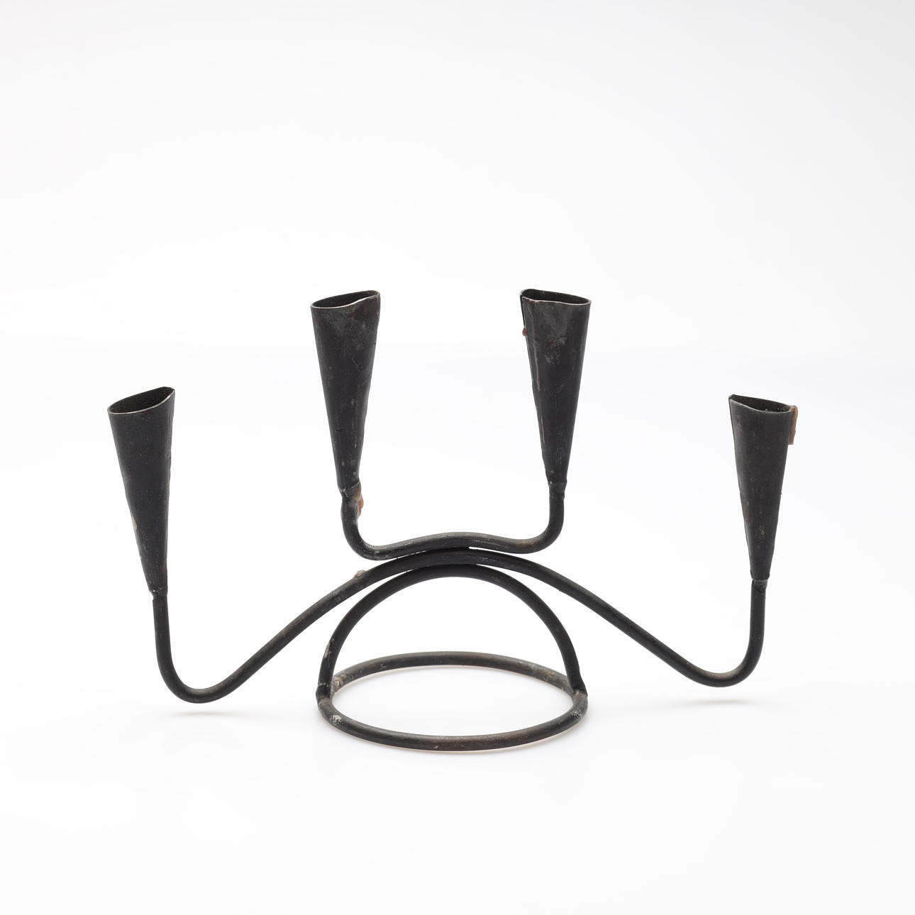 CANDELABER, forged, 20th century.