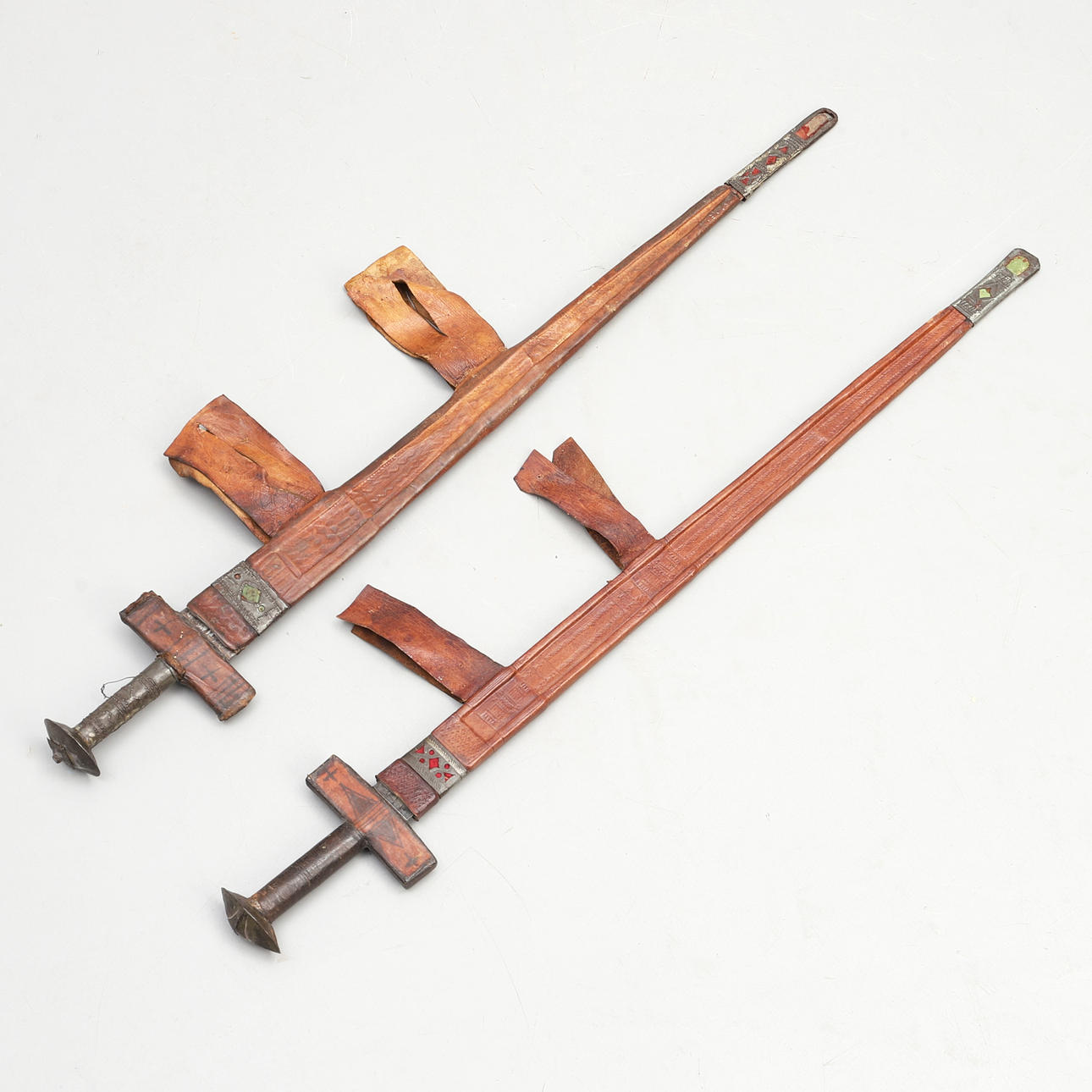 SWORD, 2 pcs, North African "Takoba".