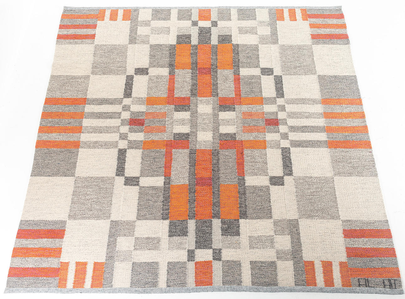 ALICE LUND, Carpet, rug, signed AL.