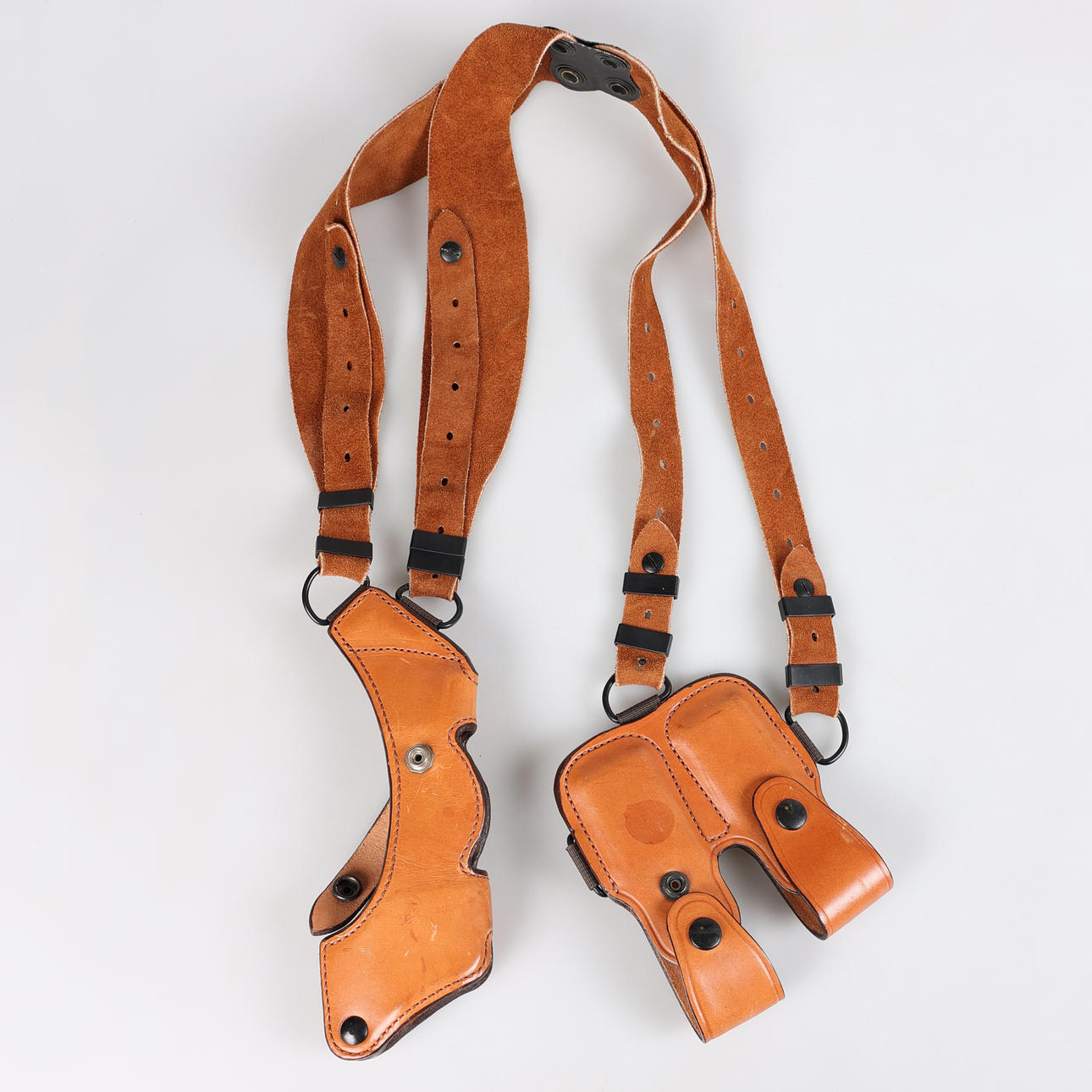 SCHULTERHOLSTER "Bianchi", Leder.